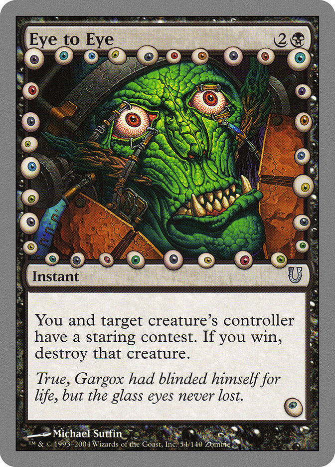 Eye to Eye [Unhinged] - Devastation Store | Devastation Store