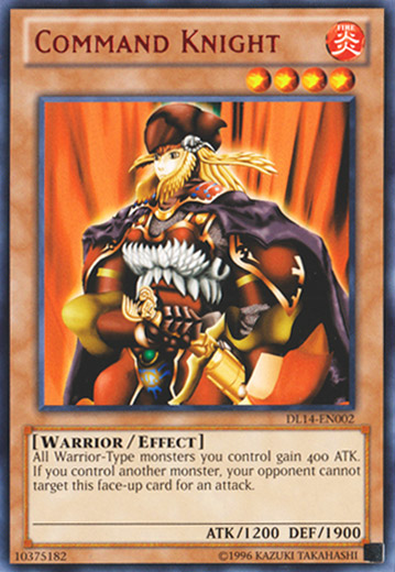 Command Knight (Red) [DL14-EN002] Rare | Devastation Store
