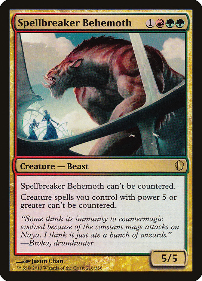 Spellbreaker Behemoth [Commander 2013] | Devastation Store