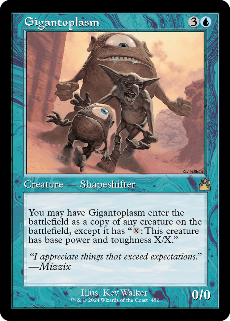 Gigantoplasm (Retro Frame) [Ravnica Remastered] | Devastation Store