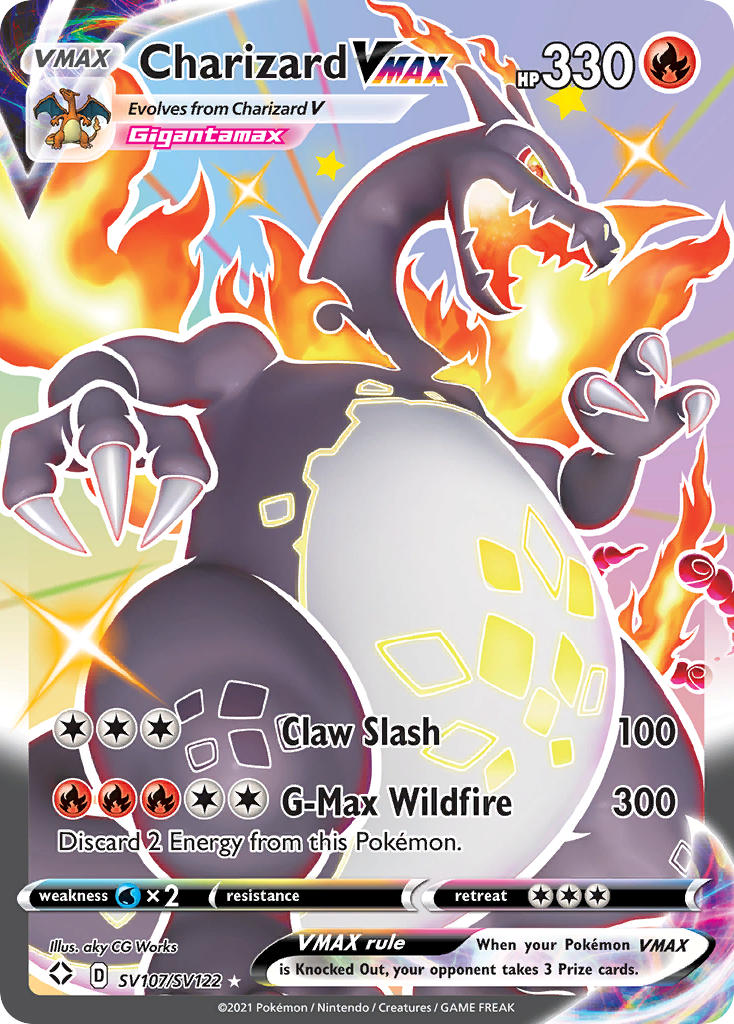 Charizard VMAX (SV107/SV122) [Sword & Shield: Shining Fates] | Devastation Store