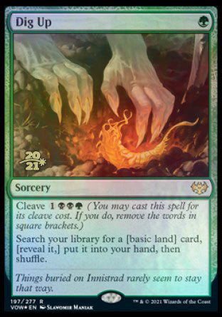 Dig Up [Innistrad: Crimson Vow Prerelease Promos] | Devastation Store