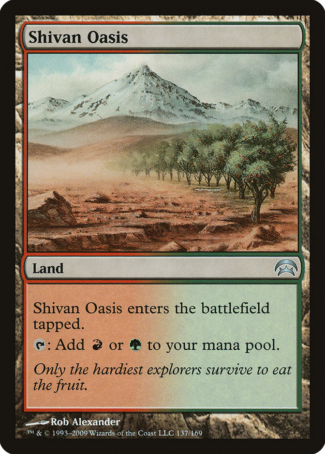 Shivan Oasis [Planechase] | Devastation Store