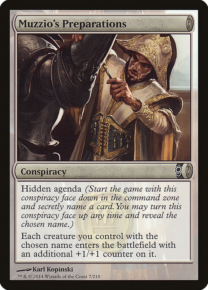 Muzzio's Preparations [Conspiracy] - Devastation Store | Devastation Store
