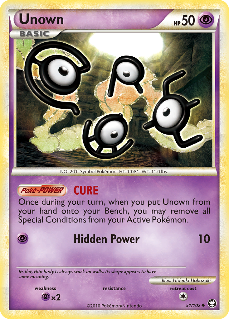 Unown (51/102) [HeartGold & SoulSilver: Triumphant] | Devastation Store