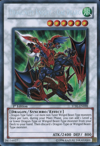 Dragunity Knight - Gae Dearg [STBL-EN098] Secret Rare | Devastation Store