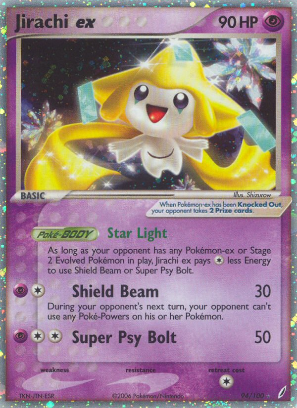 Jirachi ex (94/100) [EX: Crystal Guardians] | Devastation Store