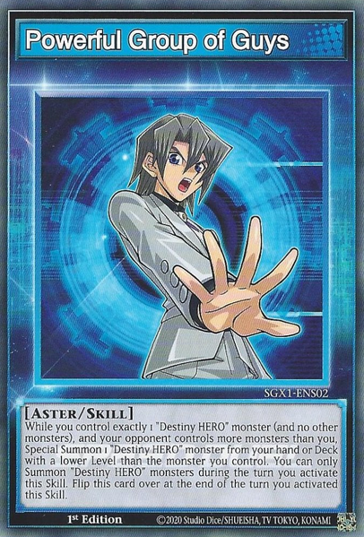 Powerful Group of Guys [SGX1-ENS02] Common | Devastation Store
