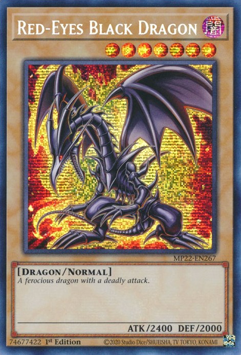 Red-Eyes Black Dragon [MP22-EN267] Prismatic Secret Rare | Devastation Store