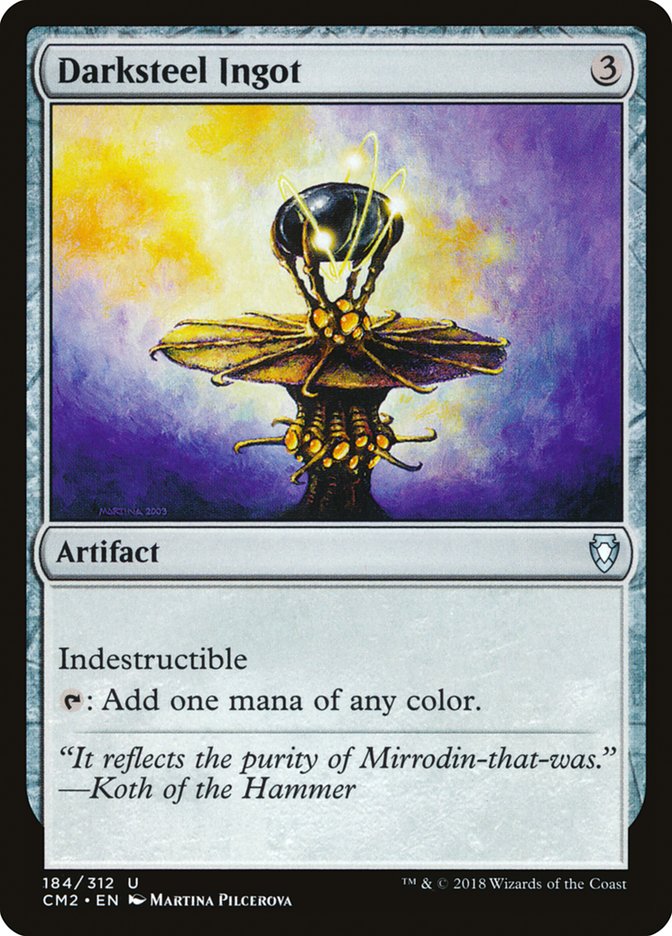 Darksteel Ingot [Commander Anthology Volume II] - Devastation Store | Devastation Store
