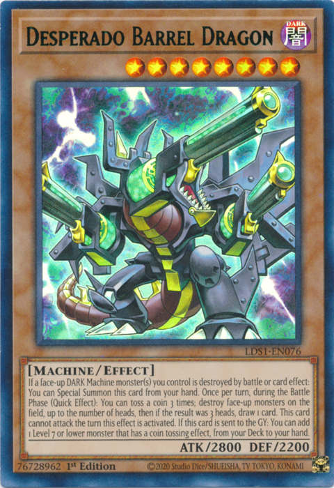 Desperado Barrel Dragon (Green) [LDS1-EN076] Ultra Rare | Devastation Store