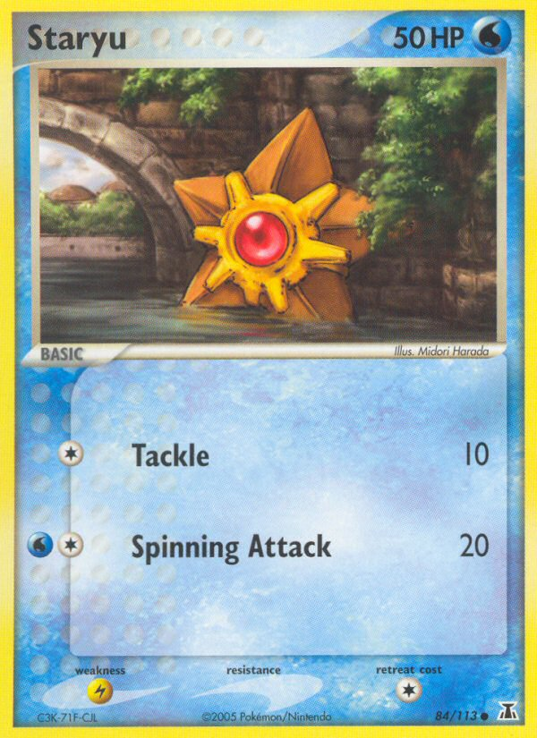 Staryu (84/113) [EX: Delta Species] | Devastation Store