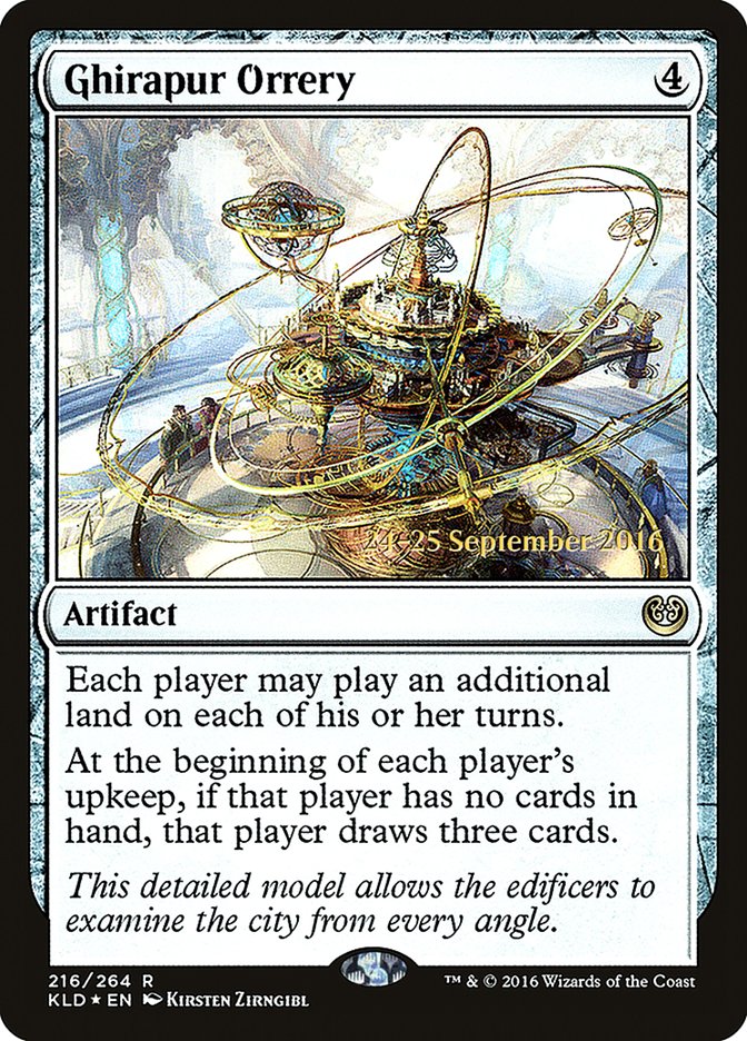 Ghirapur Orrery  [Kaladesh Prerelease Promos] - Devastation Store | Devastation Store