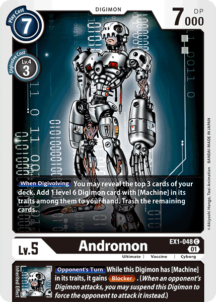 Andromon [EX1-048] [Classic Collection] | Devastation Store