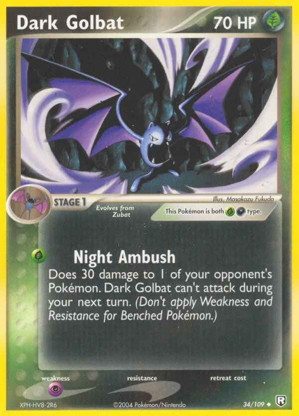 Dark Golbat (34/109) [EX: Team Rocket Returns] | Devastation Store