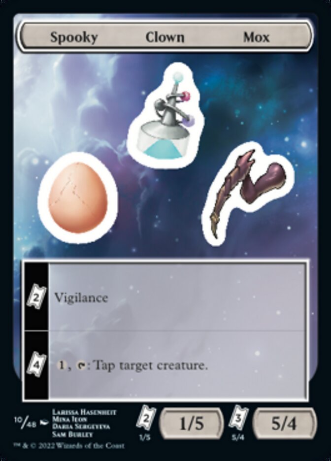 Spooky Clown Mox [Unfinity Stickers] | Devastation Store