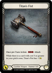 Briar, Warden of Thorns // Titan's Fist [U-ELE062] Unlimited Normal | Devastation Store