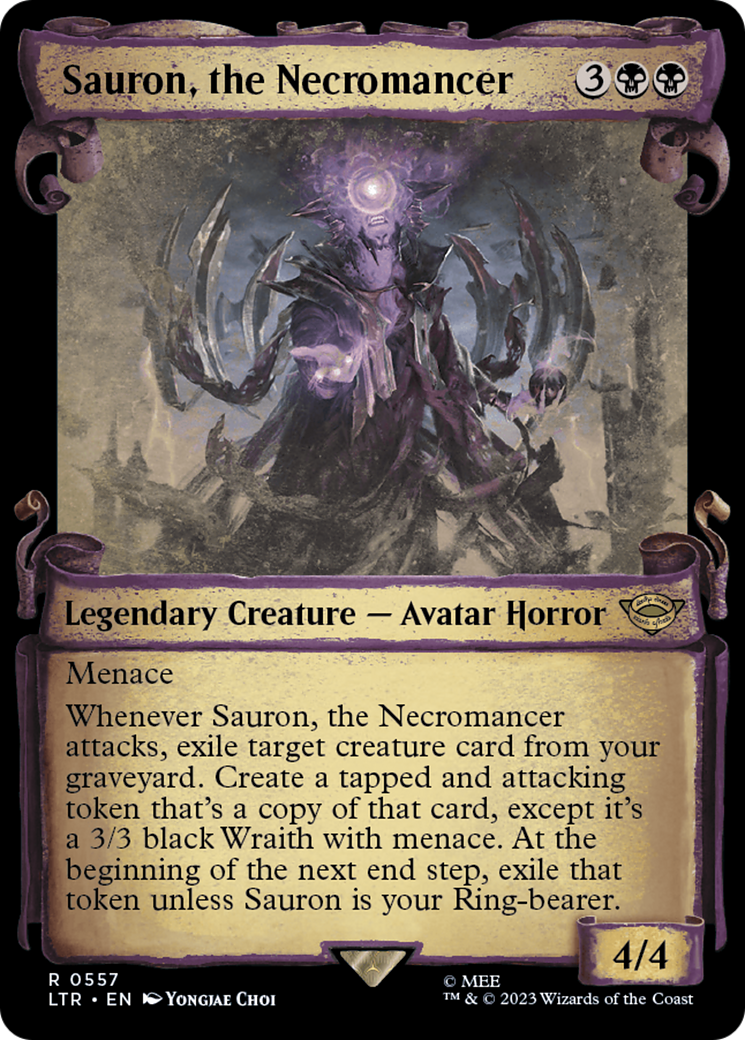 Sauron, the Necromancer [The Lord of the Rings: Tales of Middle-Earth Showcase Scrolls] | Devastation Store