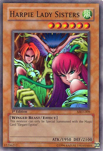 Harpie Lady Sisters [MRD-009] Super Rare | Devastation Store