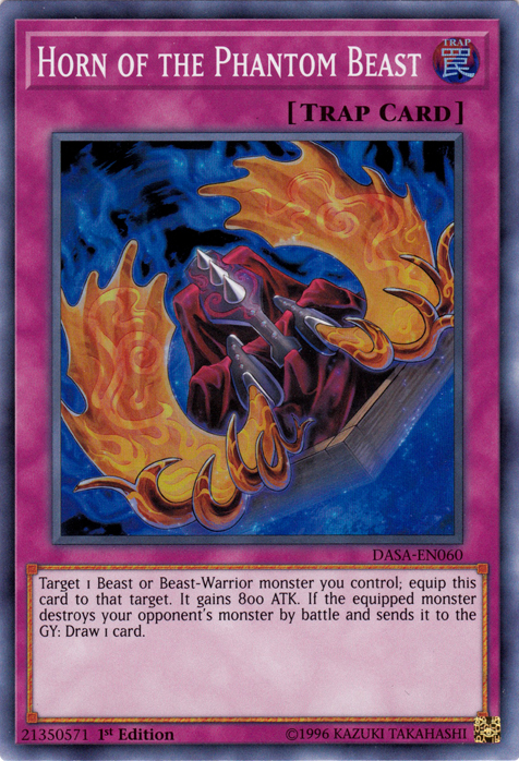 Horn of the Phantom Beast [DASA-EN060] Super Rare | Devastation Store