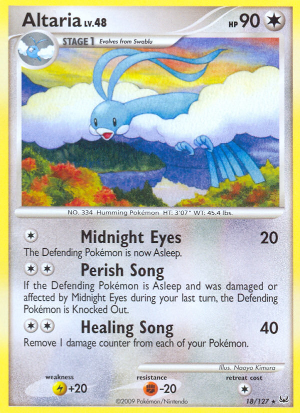 Altaria (18/127) [Platinum: Base Set] | Devastation Store