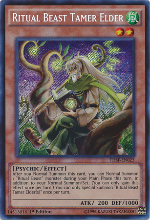 Ritual Beast Tamer Elder [THSF-EN023] Secret Rare | Devastation Store