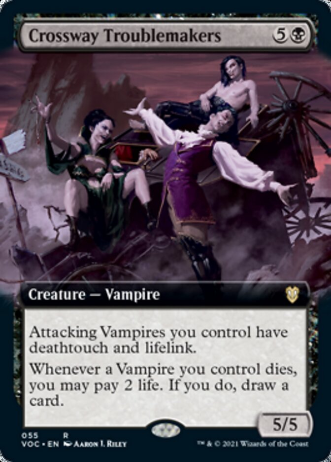 Crossway Troublemakers (Extended) [Innistrad: Crimson Vow Commander] | Devastation Store
