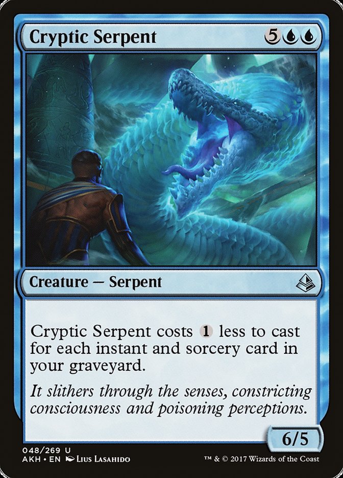 Cryptic Serpent [Amonkhet] - Devastation Store | Devastation Store