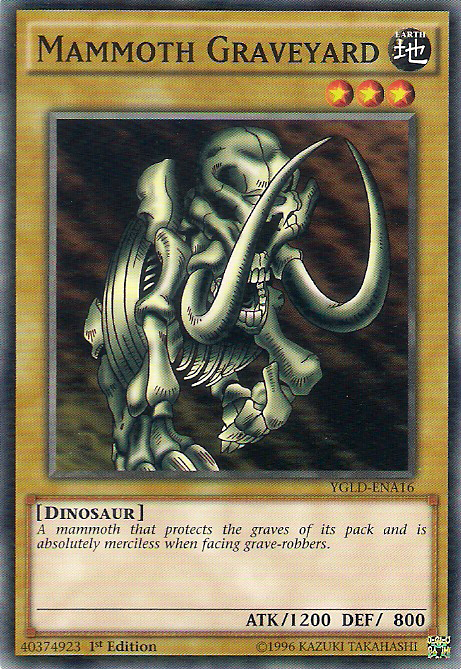Mammoth Graveyard [YGLD-ENA16] Common | Devastation Store