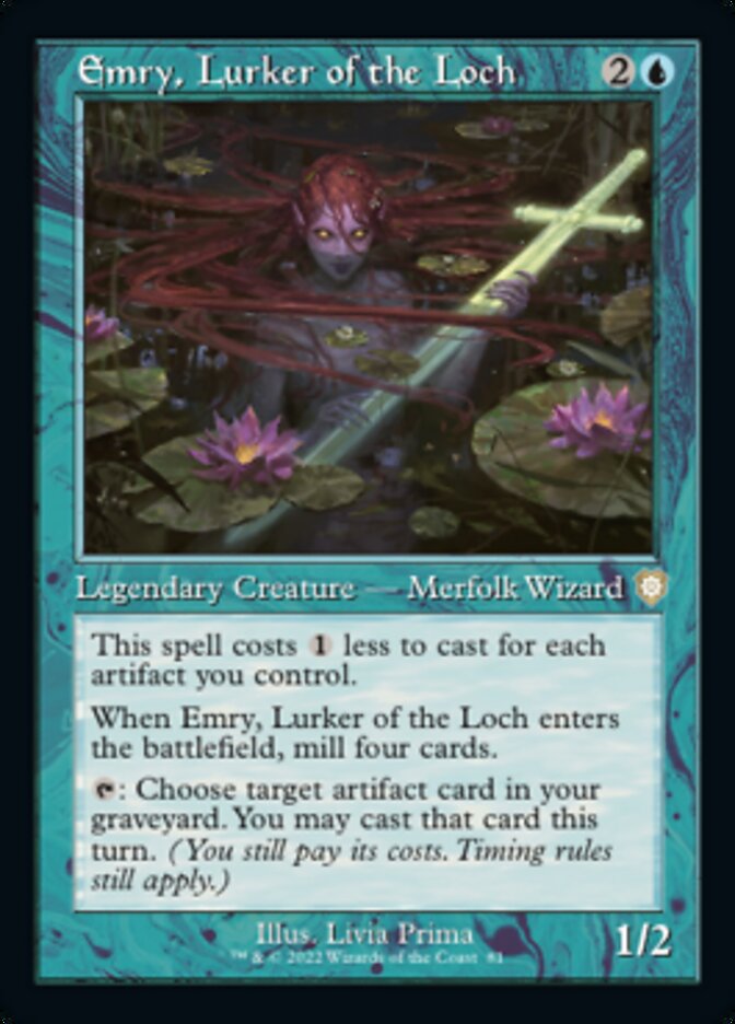 Emry, Lurker of the Loch (Retro) [The Brothers' War Commander] | Devastation Store