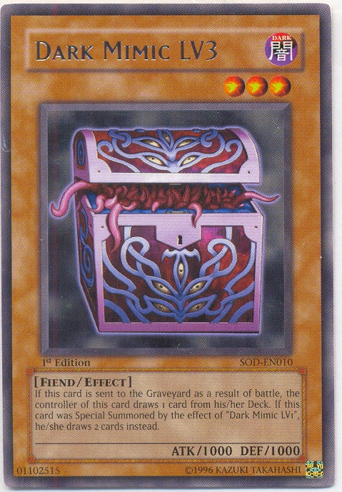 Dark Mimic LV3 [SOD-EN010] Rare | Devastation Store