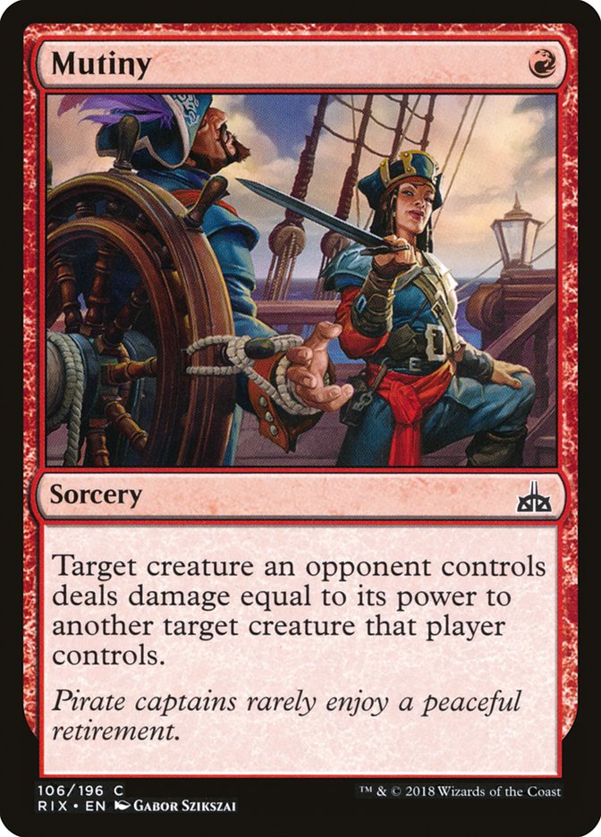 Mutiny [Rivals of Ixalan] - Devastation Store | Devastation Store