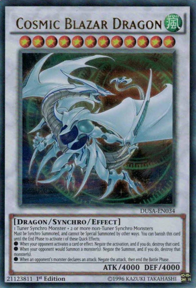 Cosmic Blazar Dragon [DUSA-EN034] Ultra Rare | Devastation Store