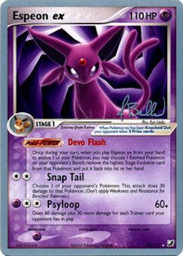 Espeon ex (102/115) (Eeveelutions - Jimmy Ballard) [World Championships 2006] | Devastation Store