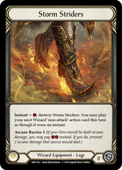 Storm Striders [ARC116-L] 1st Edition Cold Foil - Devastation Store | Devastation Store