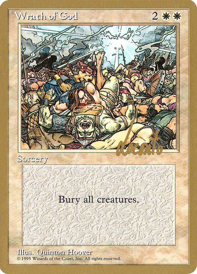 Wrath of God (Michael Loconto) [Pro Tour Collector Set] | Devastation Store