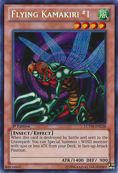 Flying Kamakiri #1 [LCYW-EN238] Secret Rare | Devastation Store