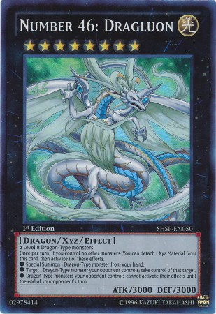 Number 46: Dragluon [SHSP-EN050] Super Rare | Devastation Store