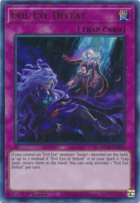 Evil Eye Defeat [MP20-EN242] Ultra Rare | Devastation Store