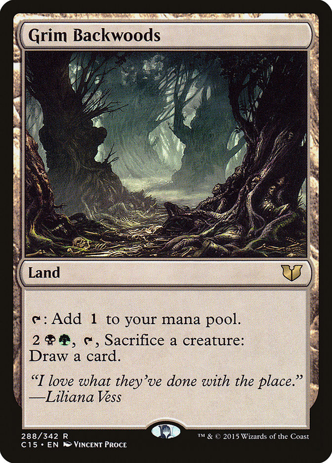 Grim Backwoods [Commander 2015] | Devastation Store