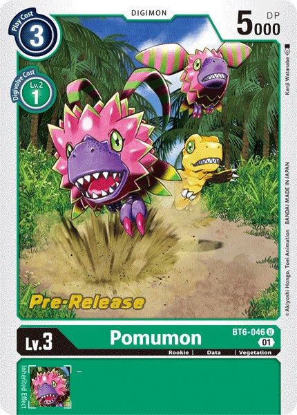 Pomumon [BT6-046] [Double Diamond Pre-Release Cards] | Devastation Store