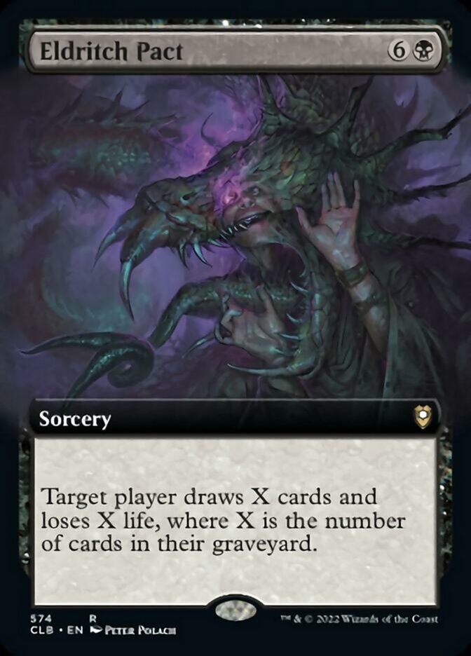 Eldritch Pact (Extended Art) [Commander Legends: Battle for Baldur's Gate] | Devastation Store