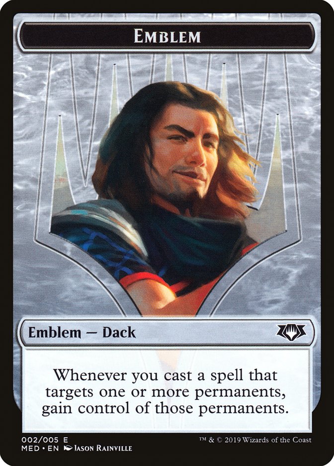 Dack Fayden Emblem [Mythic Edition Tokens] | Devastation Store