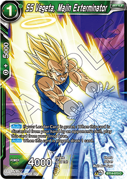 SS Vegeta, Majin Exterminator (BT14-073) [Cross Spirits] | Devastation Store