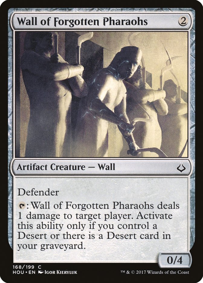 Wall of Forgotten Pharaohs [Hour of Devastation] | Devastation Store