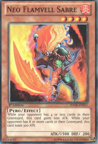 Neo Flamvell Sabre [SDOK-EN011] Common | Devastation Store