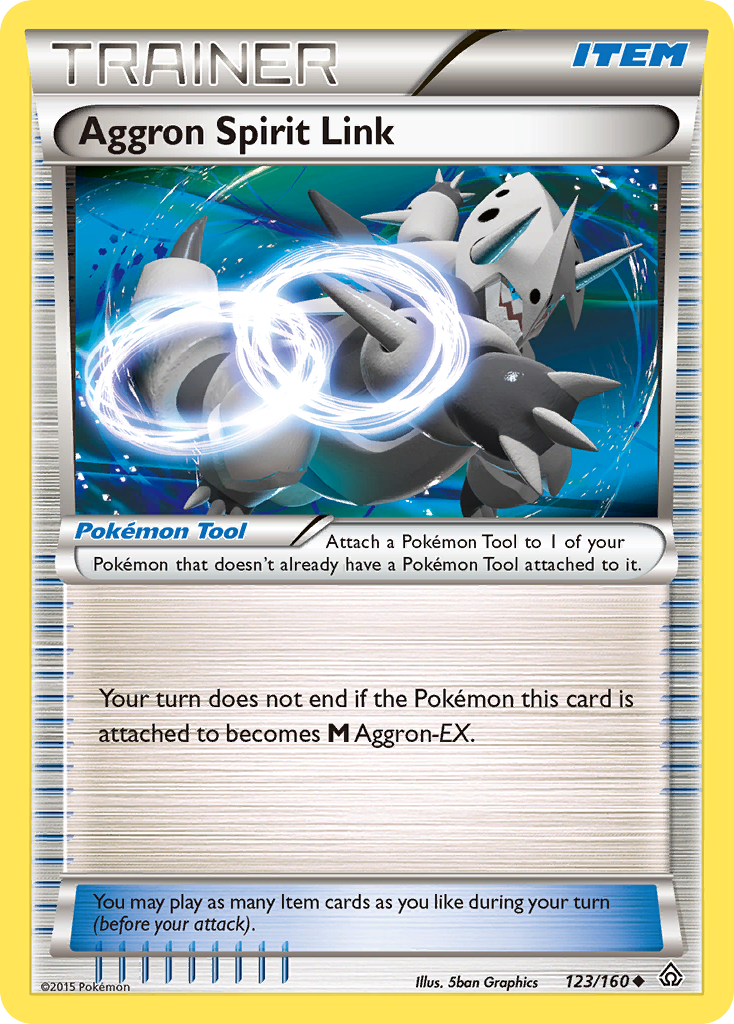 Aggron Spirit Link (123/160) [XY: Primal Clash] | Devastation Store