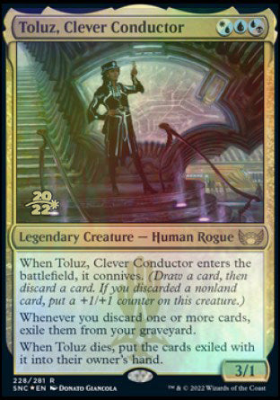 Toluz, Clever Conductor [Streets of New Capenna Prerelease Promos] | Devastation Store