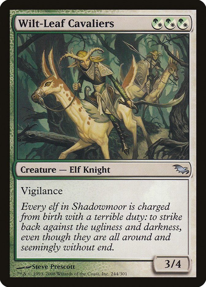 Wilt-Leaf Cavaliers [Shadowmoor] | Devastation Store