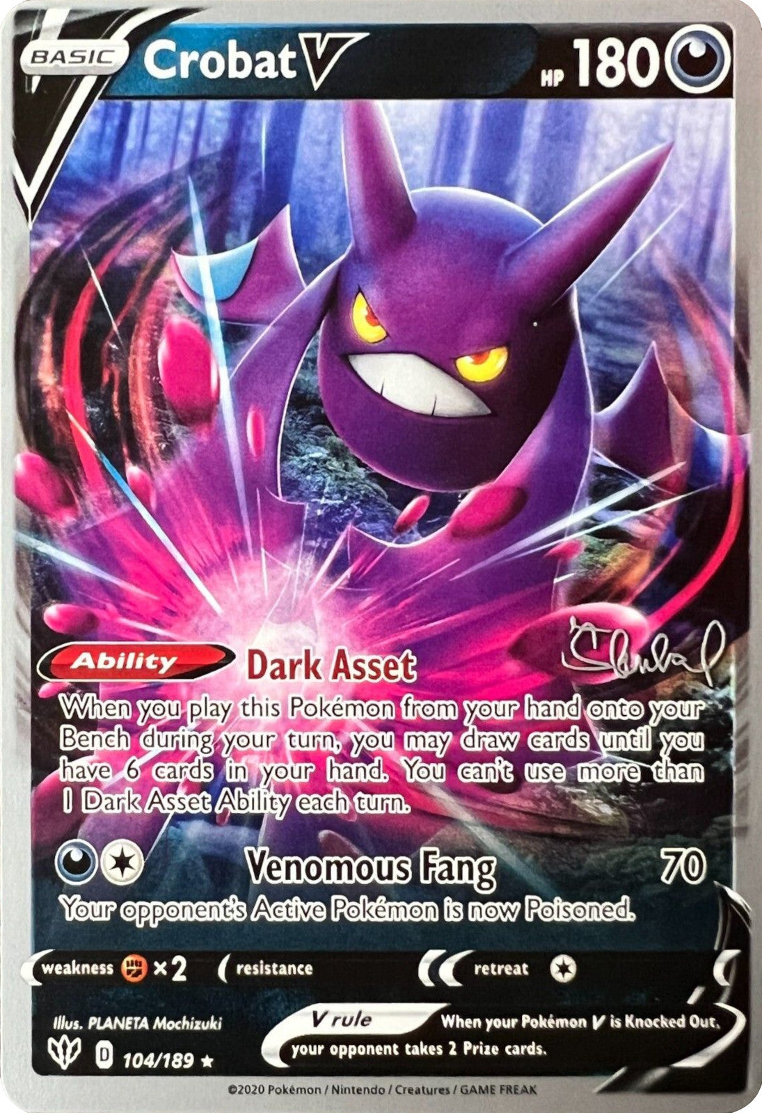 Crobat V (104/189) (ADP - Ondrej Skubal) [World Championships 2022] | Devastation Store